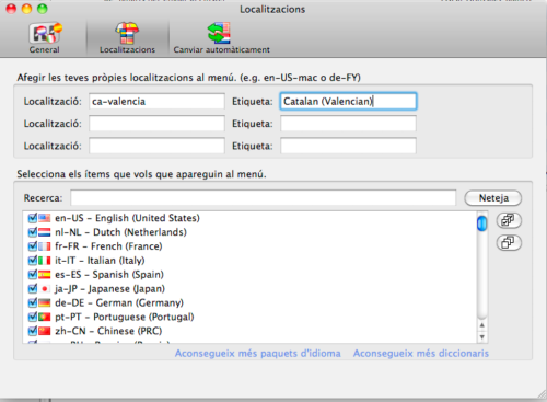 Thunderbird - Quick locale switcher (3)